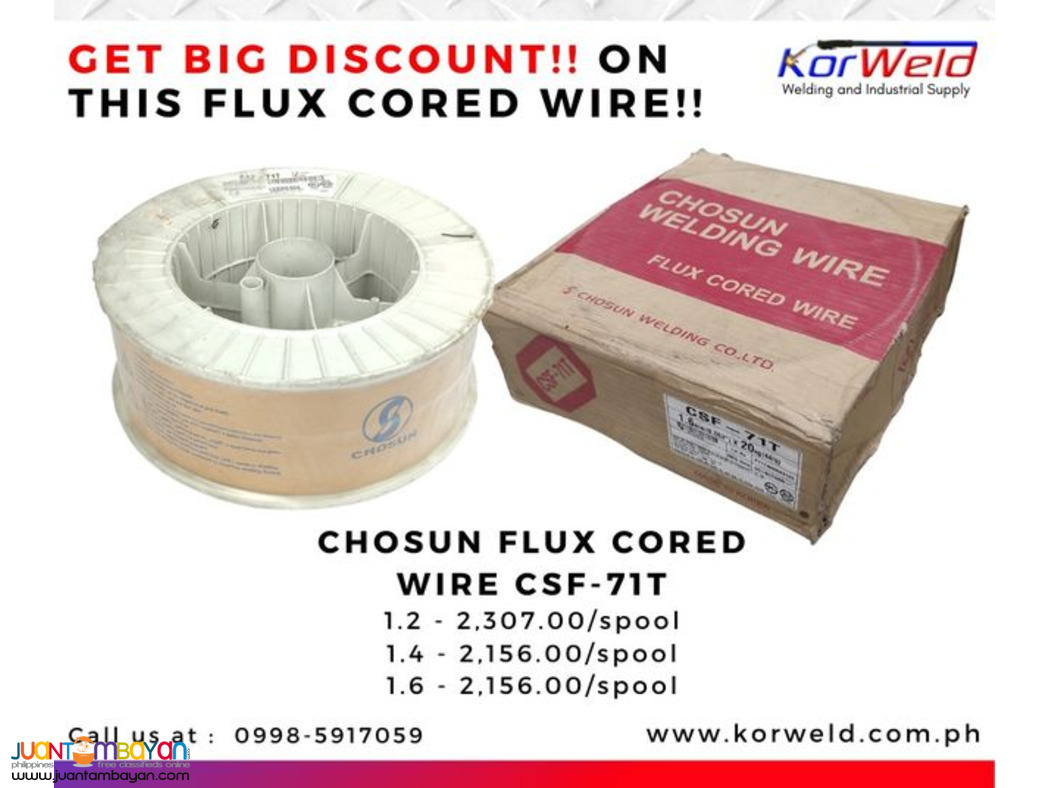 Welding Consumables (welding Rod , Filler Rod and Flux cored MIg Wire)