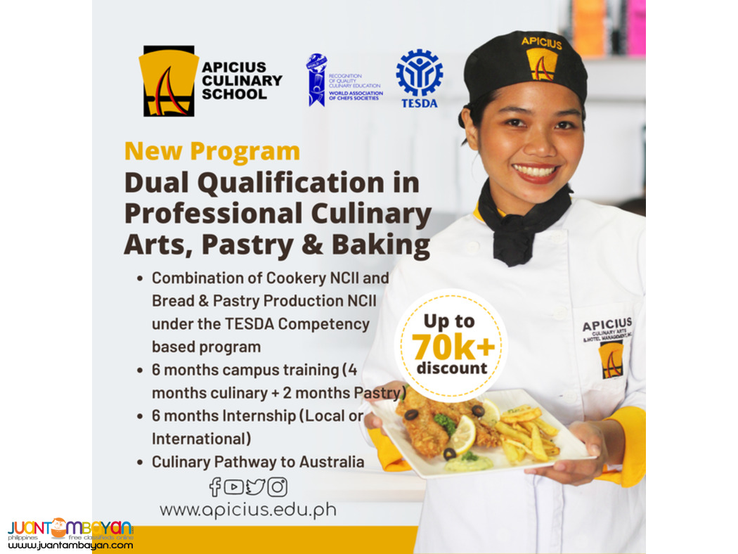 APICIUS CULINARY SCHOOL LEGAZPI CITY