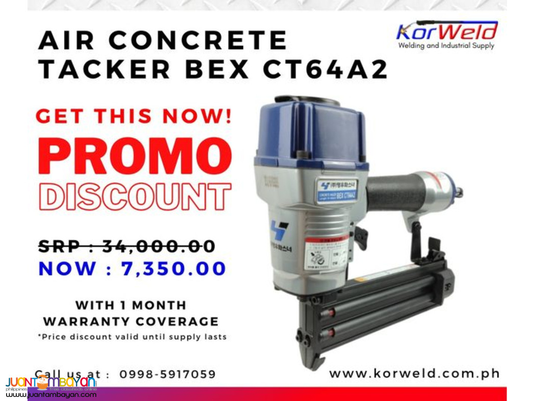 AIR CONCRETE TACKER BEX CT64A2