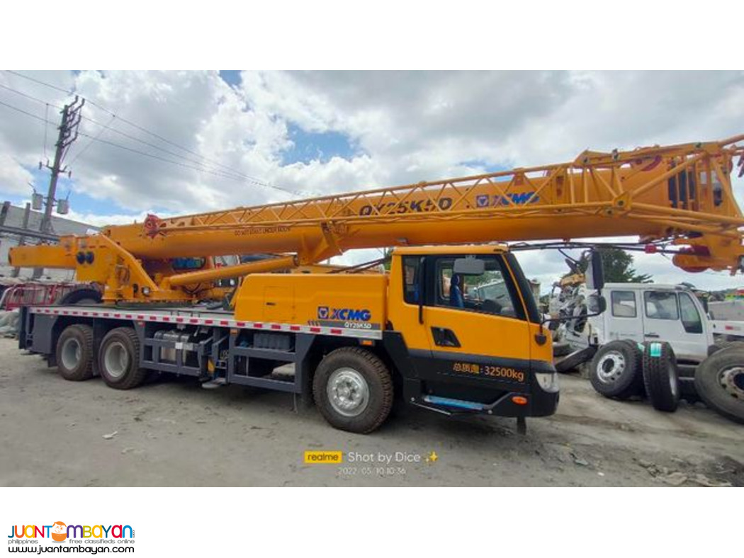 XCMG QY25K5D TRUCK MOUNTED CRANE 25T, 5SECTION BOOM