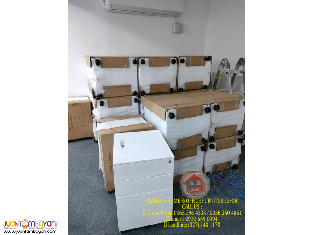 3-Drawer Mobile Pedestal (Recessed Handle)  | CALL US