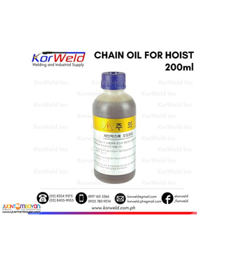 Oil for Chain of Hoist / Chain Block Oil