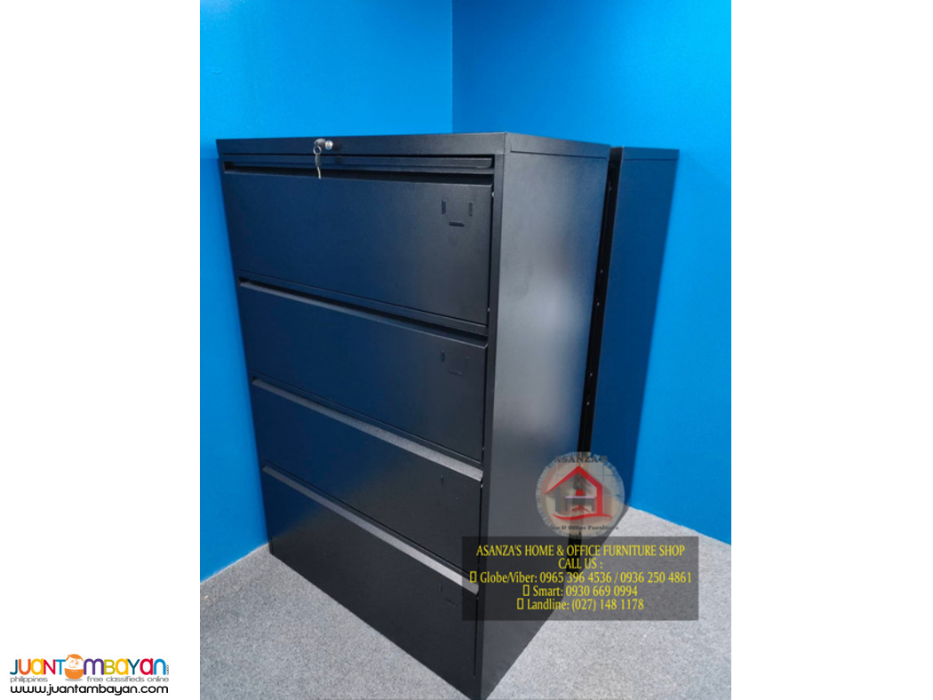 4 Layer Steel Lateral Cabinet (RECESSED HANDLE) |  CALL US