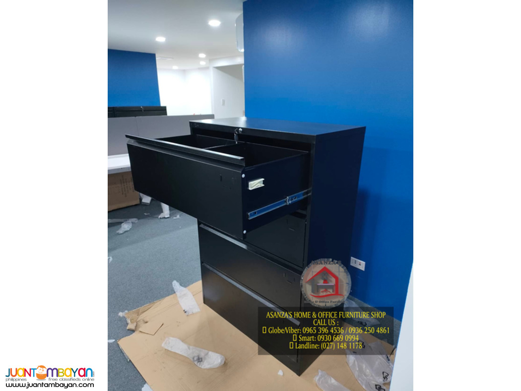 4 Layer Steel Lateral Cabinet (RECESSED HANDLE) |  CALL US