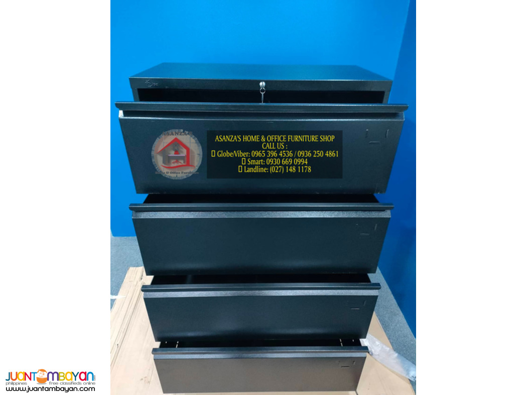 4 Layer Steel Lateral Cabinet (RECESSED HANDLE) |  CALL US