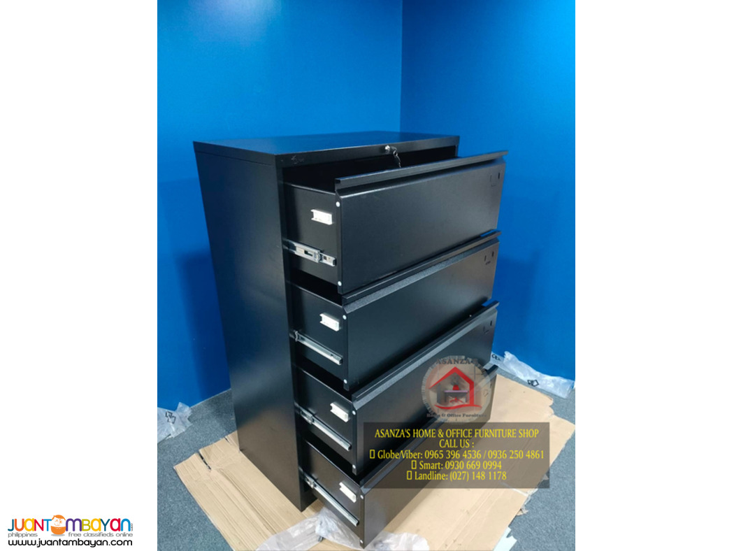 4 Layer Steel Lateral Cabinet (RECESSED HANDLE) |  CALL US