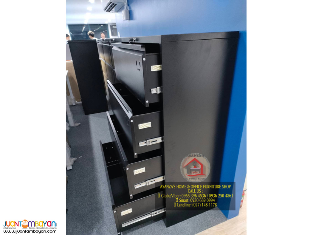 4 Layer Steel Lateral Cabinet (RECESSED HANDLE) |  CALL US