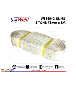 Flat Webbing Sling / Sling Belt 3 Tons x 8 Meters