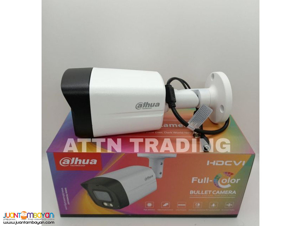 DAHUA DHHACHFW1509TLMNALED 5MP FULL COLOR BULLET WITH AUDIO 2.8mm