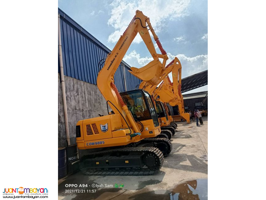 lonking cdm6085 backhoe with dozer