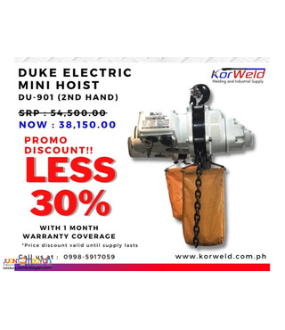 Electric Hoist Mini 500 kgs.