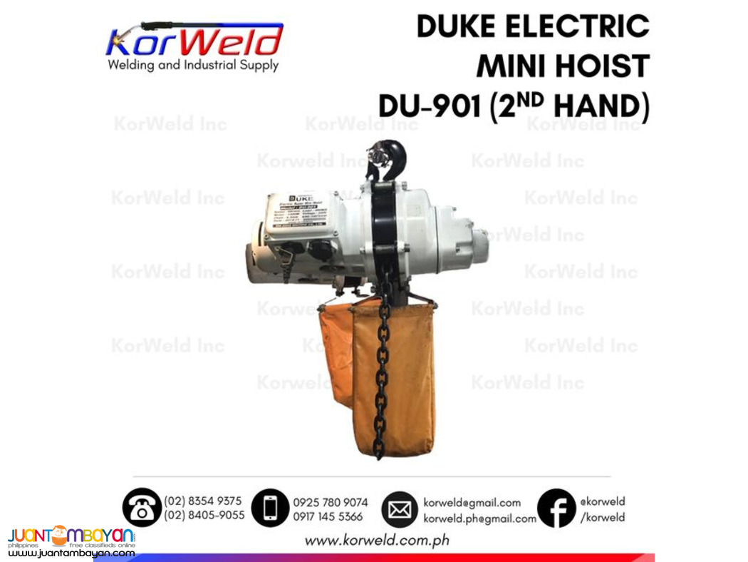 Electric Hoist Mini 500 kgs.