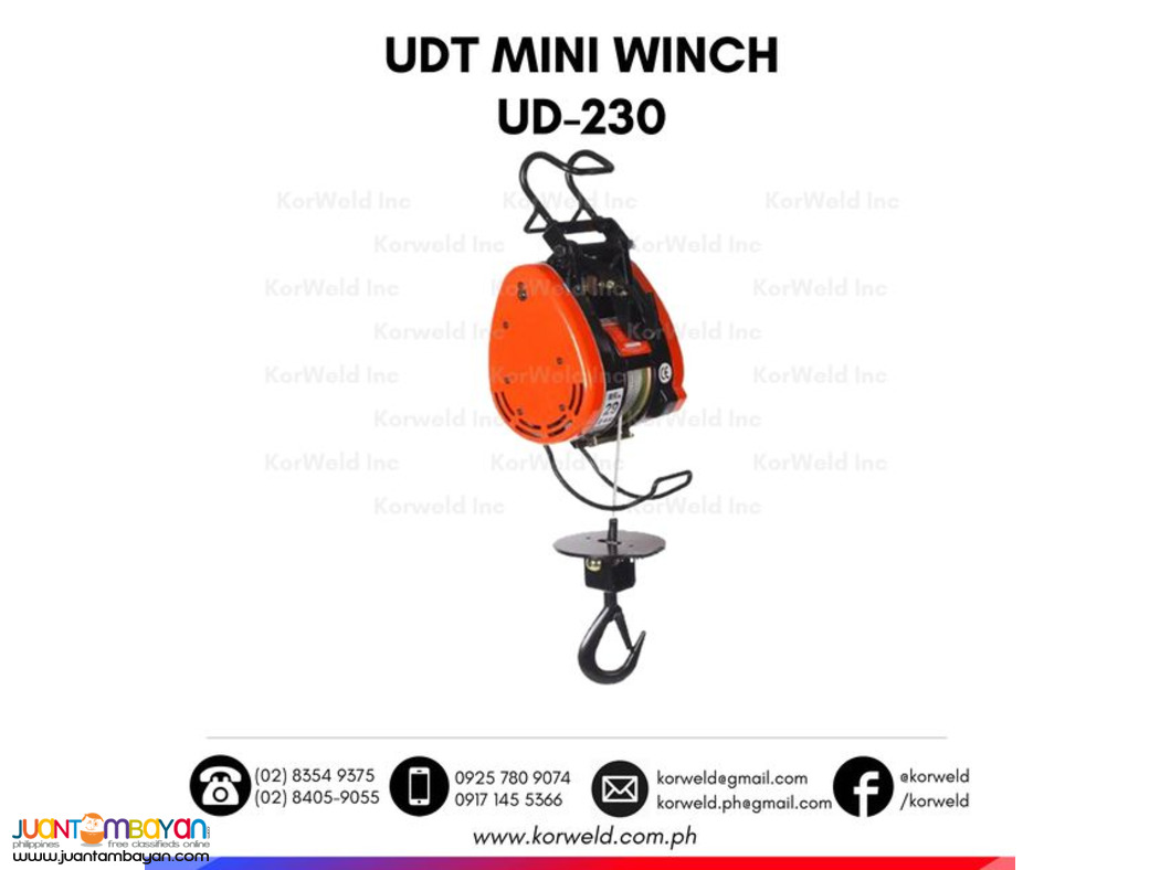 Electric Winch Mini Winch 230 kg