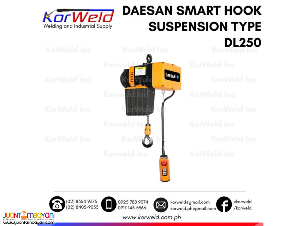 Electric Hoist Hook Type 250 kg.
