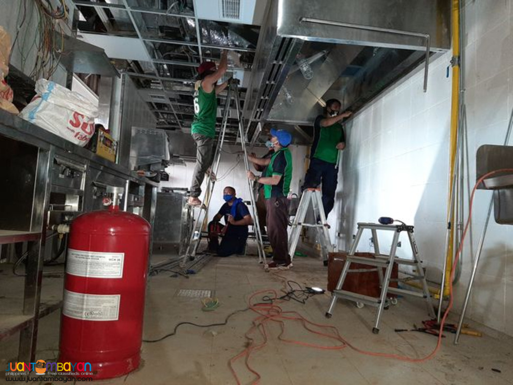 KITCHEN HOOD FIRE SUPPRESSION SYSTEM - MANILA PHILIPPINES