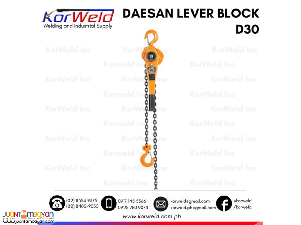 Lever Block / Rachet Manual Hoist