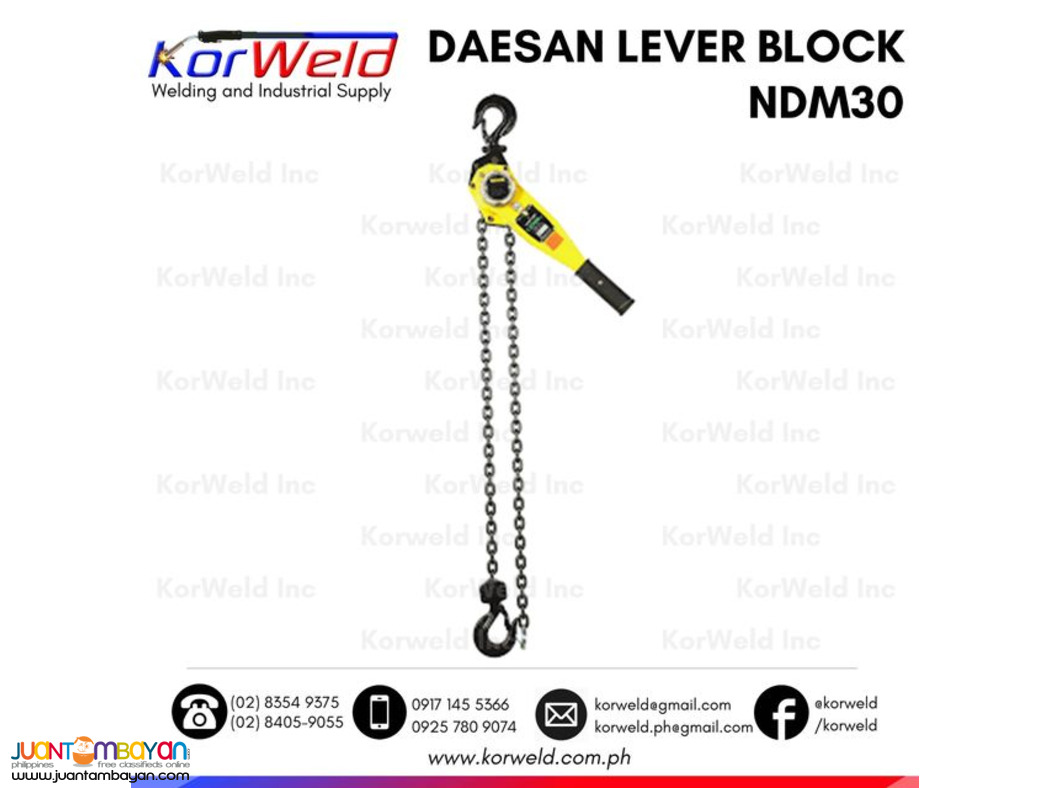 Manual Rachet Lever Block