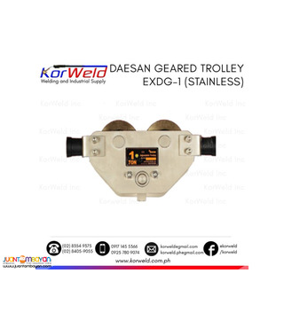 Spark Resistant Geared Travelling Trolley