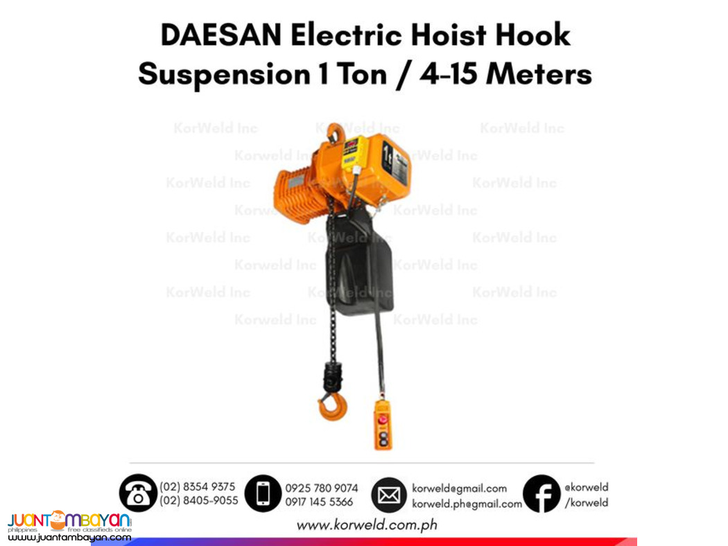 Electric Hoist Chain 1 Ton
