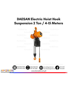 Electric Hoist Hook Type 2 Ton