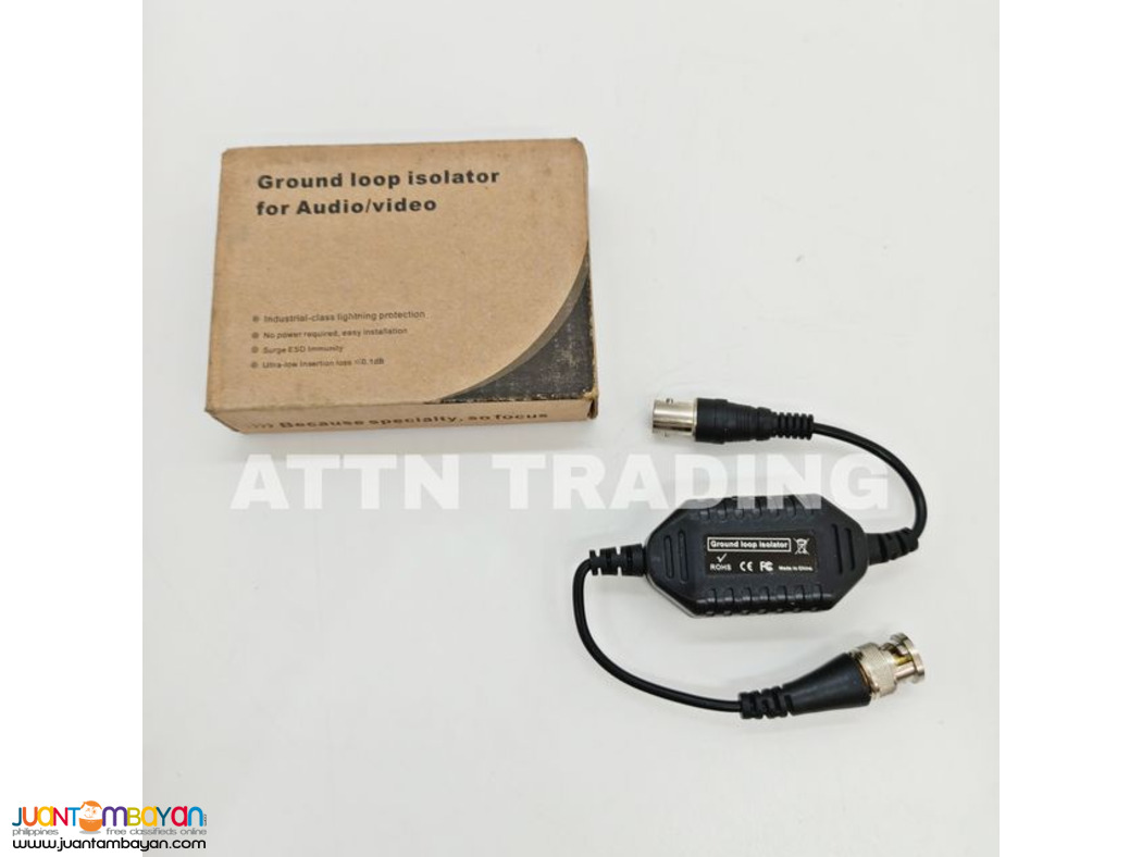 line level ground loop isolator