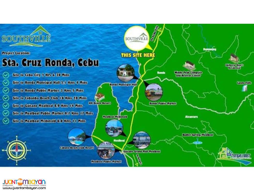 SOUTHVILLE RESIDENCES Ronda Cebu lot for sale