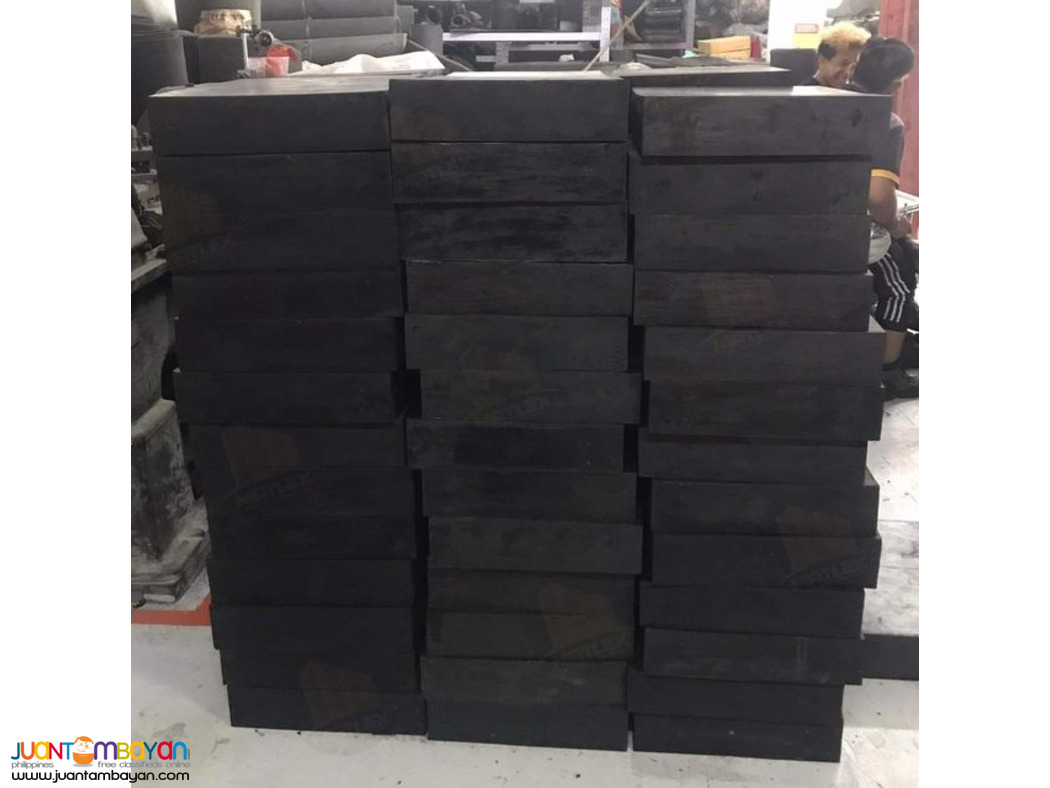 MATLEX ELASTOMERIC BEARING PAD WITH 6PCS MS PLATE