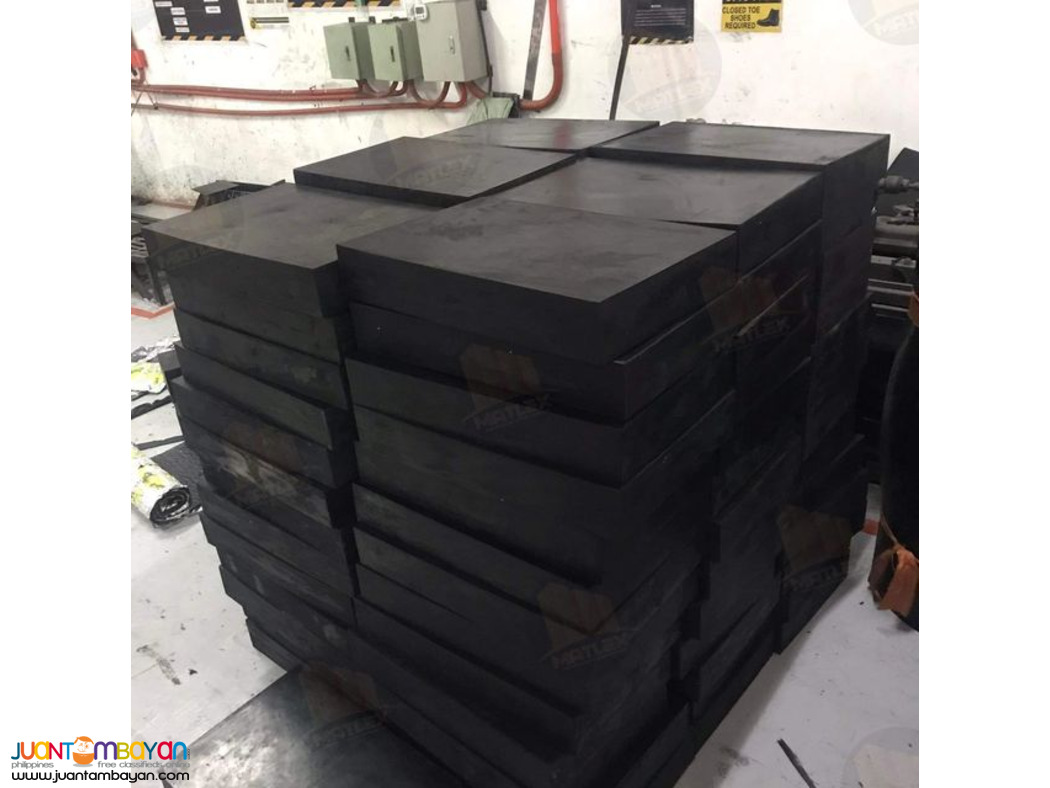 MATLEX ELASTOMERIC BEARING PAD WITH 6PCS MS PLATE