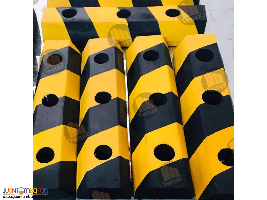 MATLEX RUBBER BUMPER SOLID TRAPEZOID