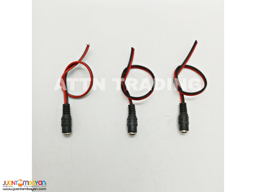DC Female connector with cable