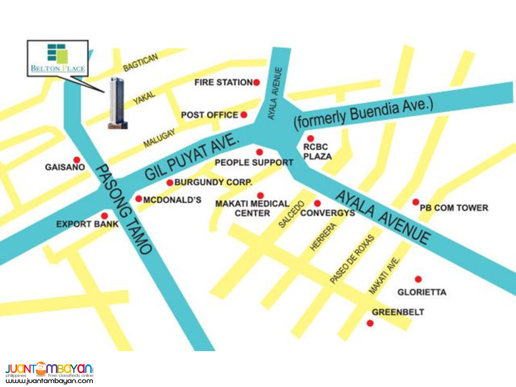 Makati Studio unit for sale at Belton Place