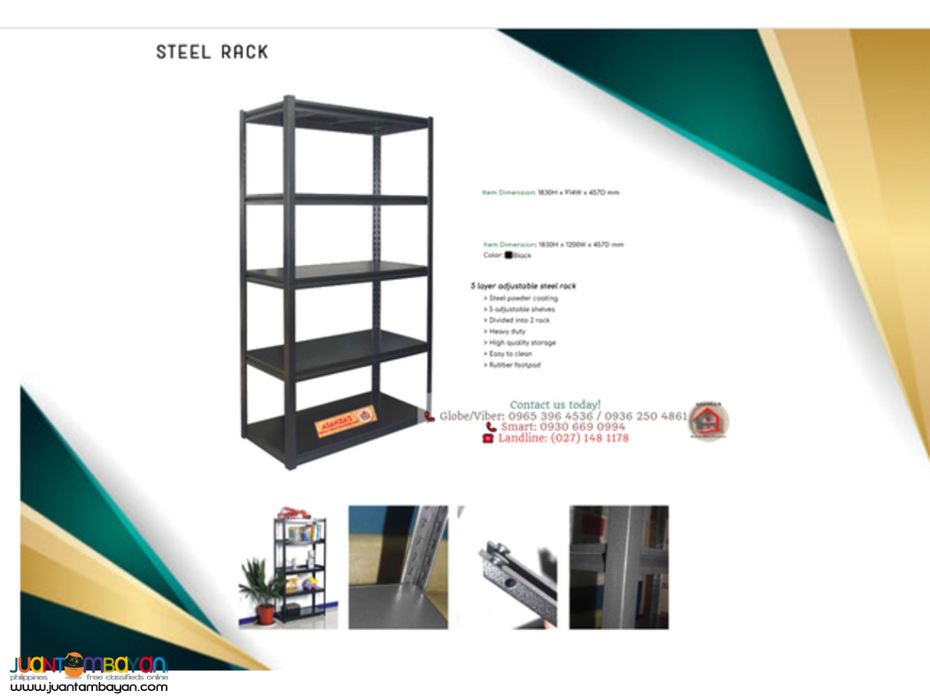 STEEL RACK / HEAVY DUTY / FACTORY PRICE