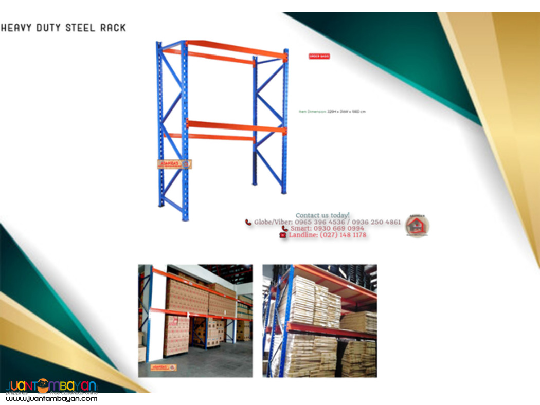 STEEL RACK / HEAVY DUTY / FACTORY PRICE
