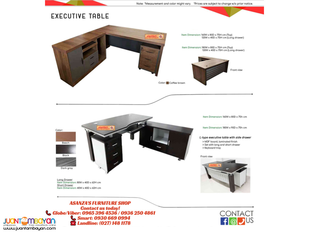 EXECUTIVE TABLE-HIGH QUALITY (FACTORY PRICE)
