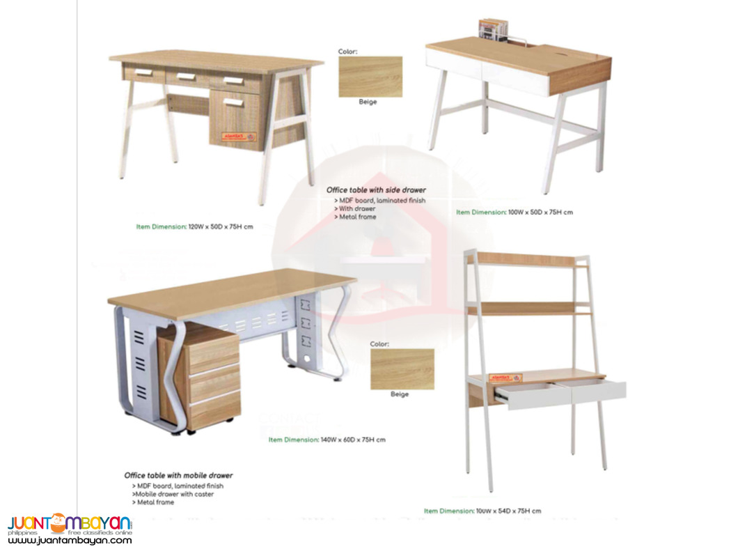 Office Staff Desk/Free Standing Table/Factory Price