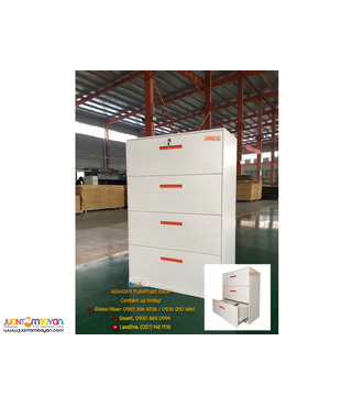3-Drawer Lateral Office Filing Cabinet / Factory Price