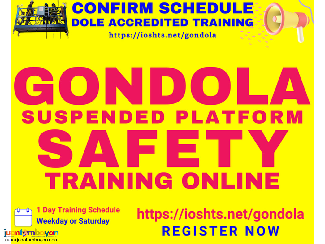 Gondola Safety Training Suspended Platform Safety Training dOLE