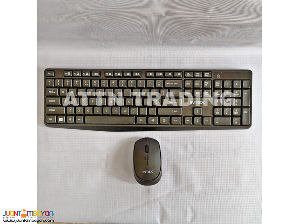 Intex ITWLKBM01 POWER Wireless Keyboard & Mouse Combo Set