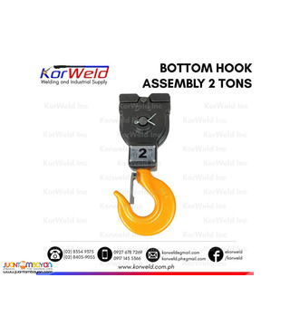 Hook Assembly 2 Ton x 2 Chain Fall - Bottom Side