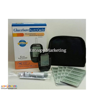 Glucosure Autocode Glucometer with 25 strips