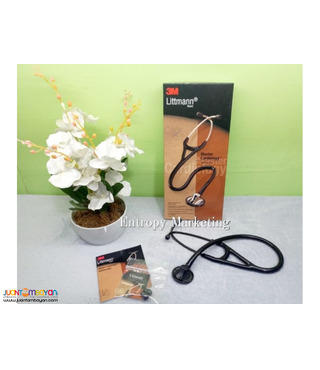 3M Littmann Master Cardiology Stethoscope All black US made