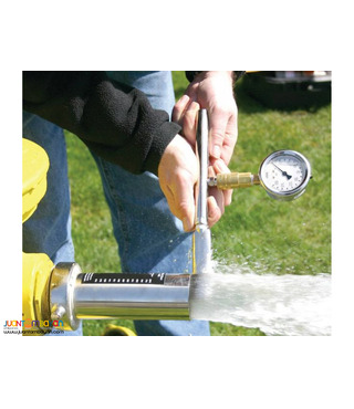 Hydrant Flow Pitot Tube Kit with Flow Nozzle, 200 PSI