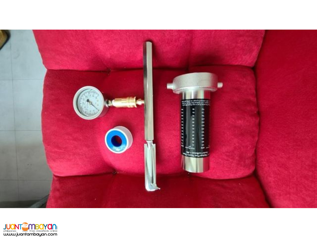 Hydrant Flow Pitot Tube Kit with Flow Nozzle, 200 PSI