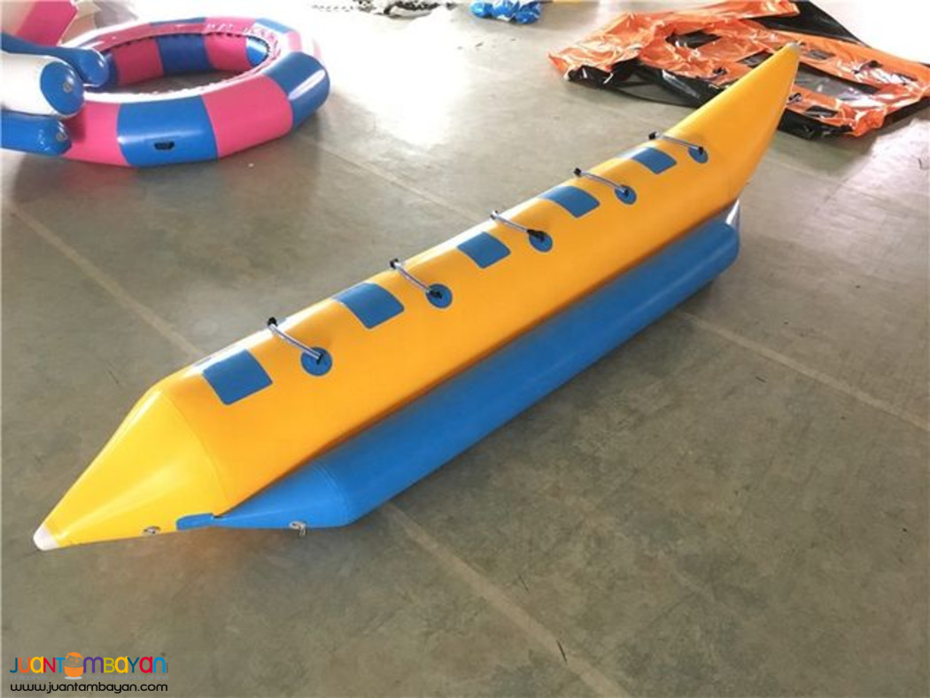Inflatable Banana Boat 5 Seaters Water Sports Banana Boat