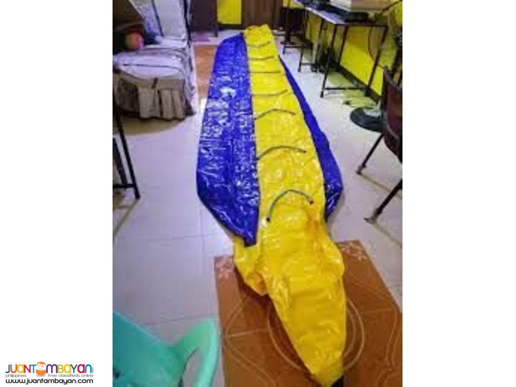 Inflatable Banana Boat 7 Seaters PVC Fabric and We Customize Color