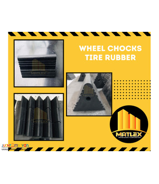 Matlex Wheel Chocks Rubber Tire