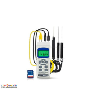 Precision Thermometer, Datalogger, PT100 Thermometer, TM-9017SD