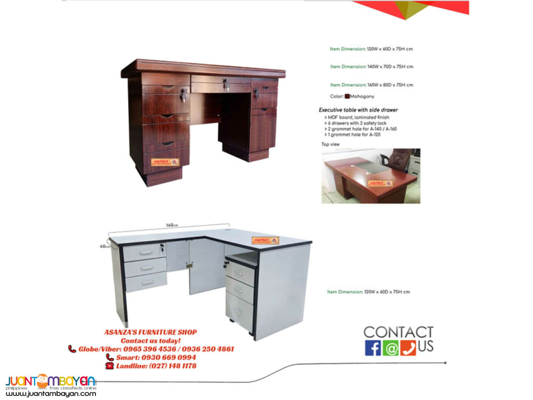 l-Type Executive Table (Factory Price)