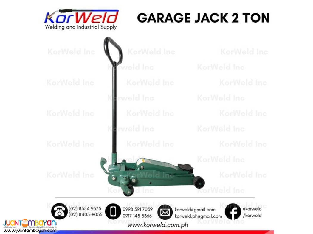 Crocodile Jack 2 Ton Hydraulic Garage Jack