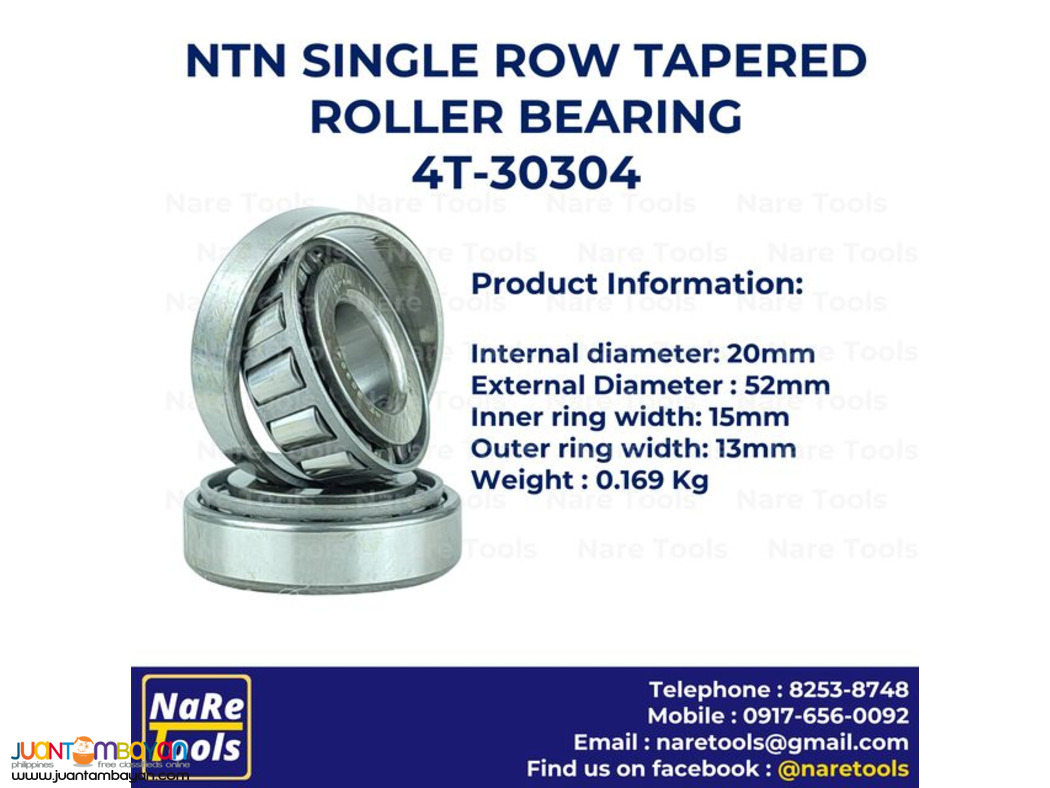 NTN Single Row Tapered Roller Bearing